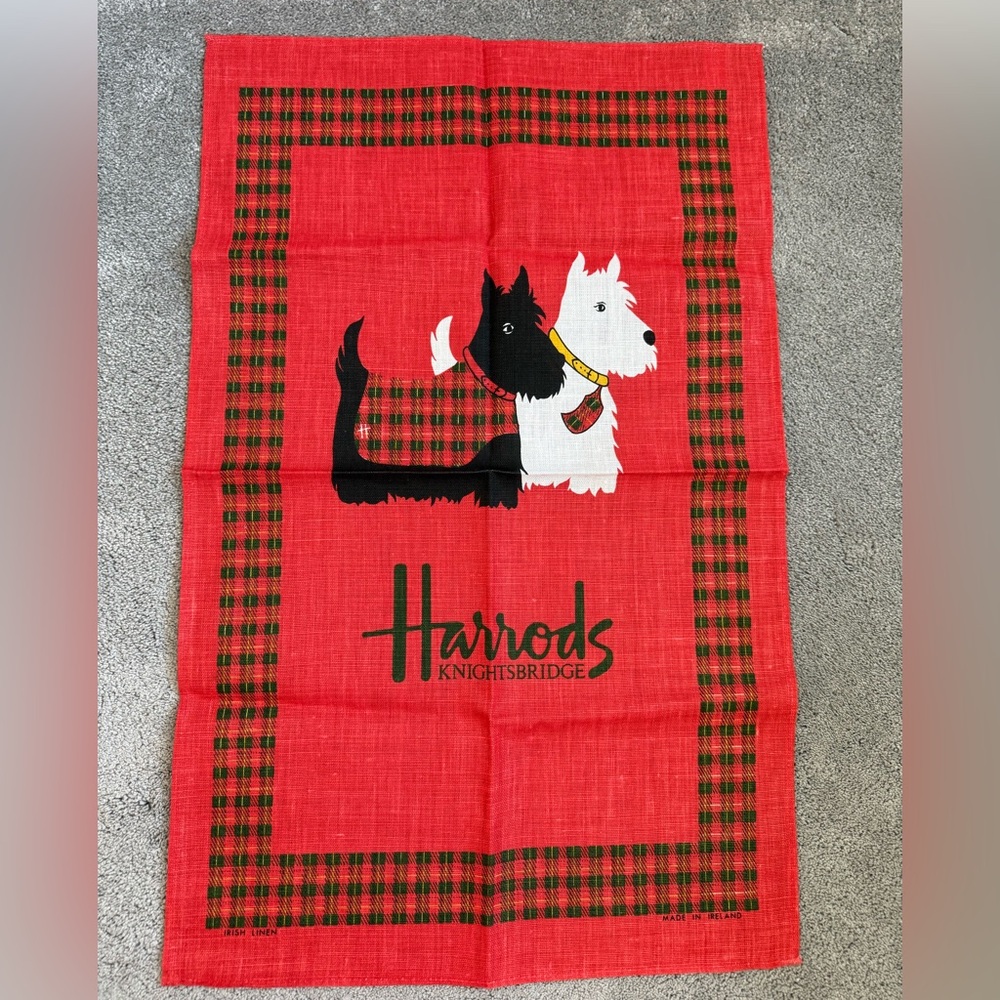 Vintage 💯 Irish linen towel